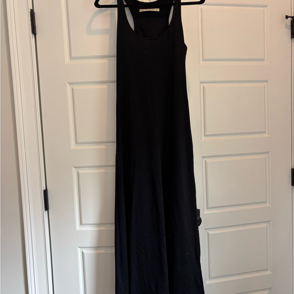 Susana Monaco Black Halter Maxi Dress Casual